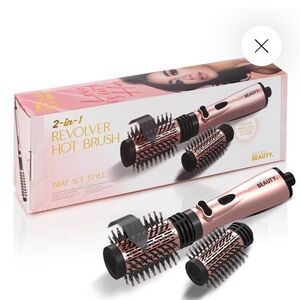 2 in 1 Revolving Hot Brush